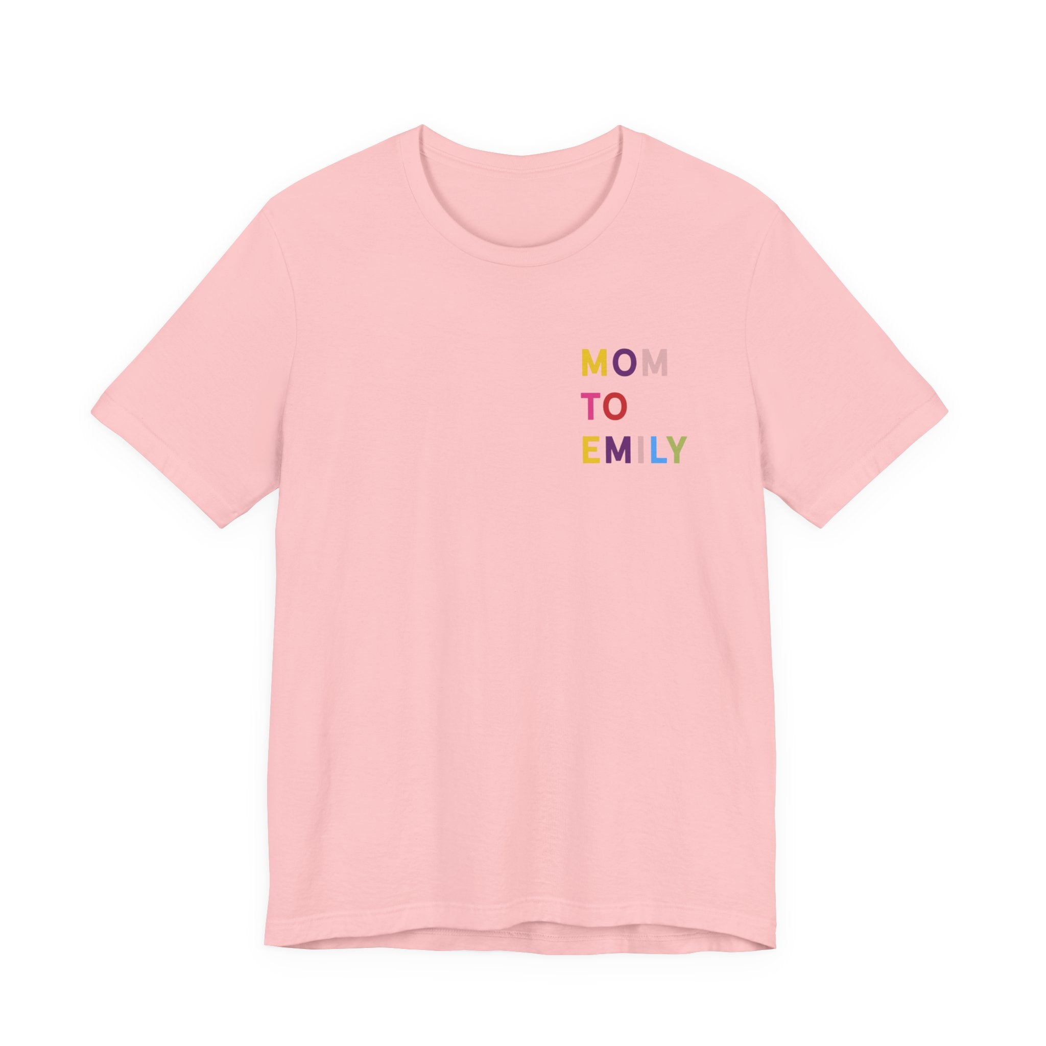 T-Shirt Multicolored name mummy