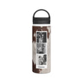 Animal Print Water Bottle with Custom Photo