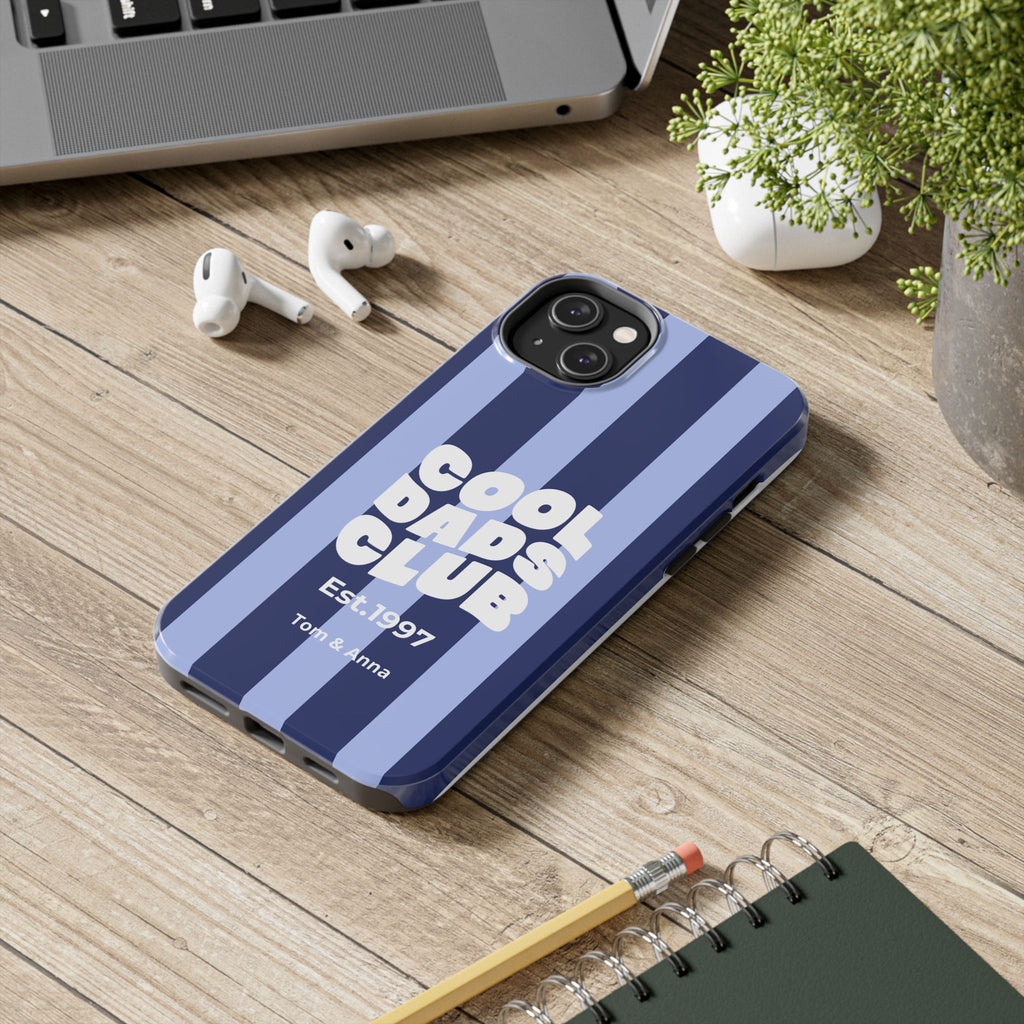 Phone Case Cool Dads Club & Names of children
