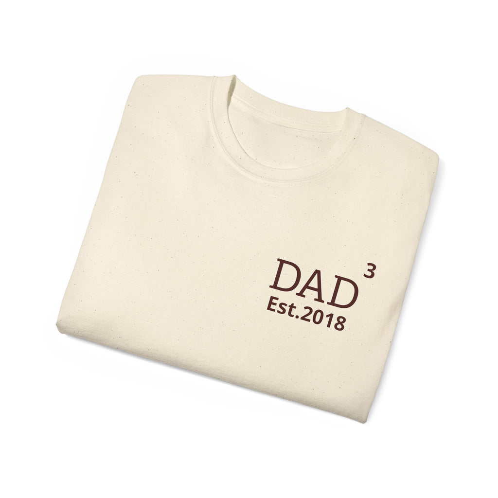 AUS - T-Shirt Dad of multicolored name daddy