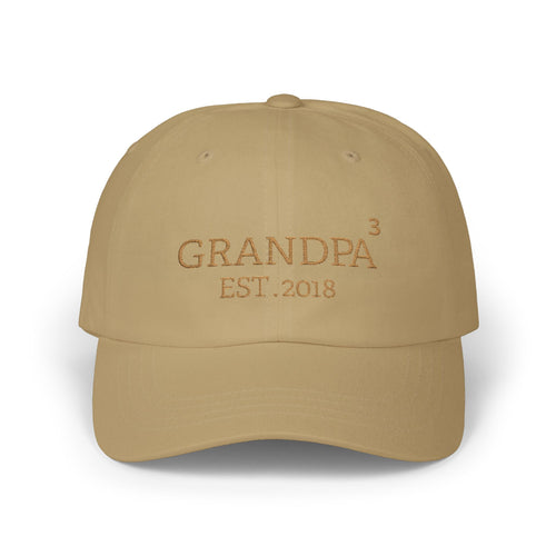 Cap Exponent Grandpa embroidered and personalized first names