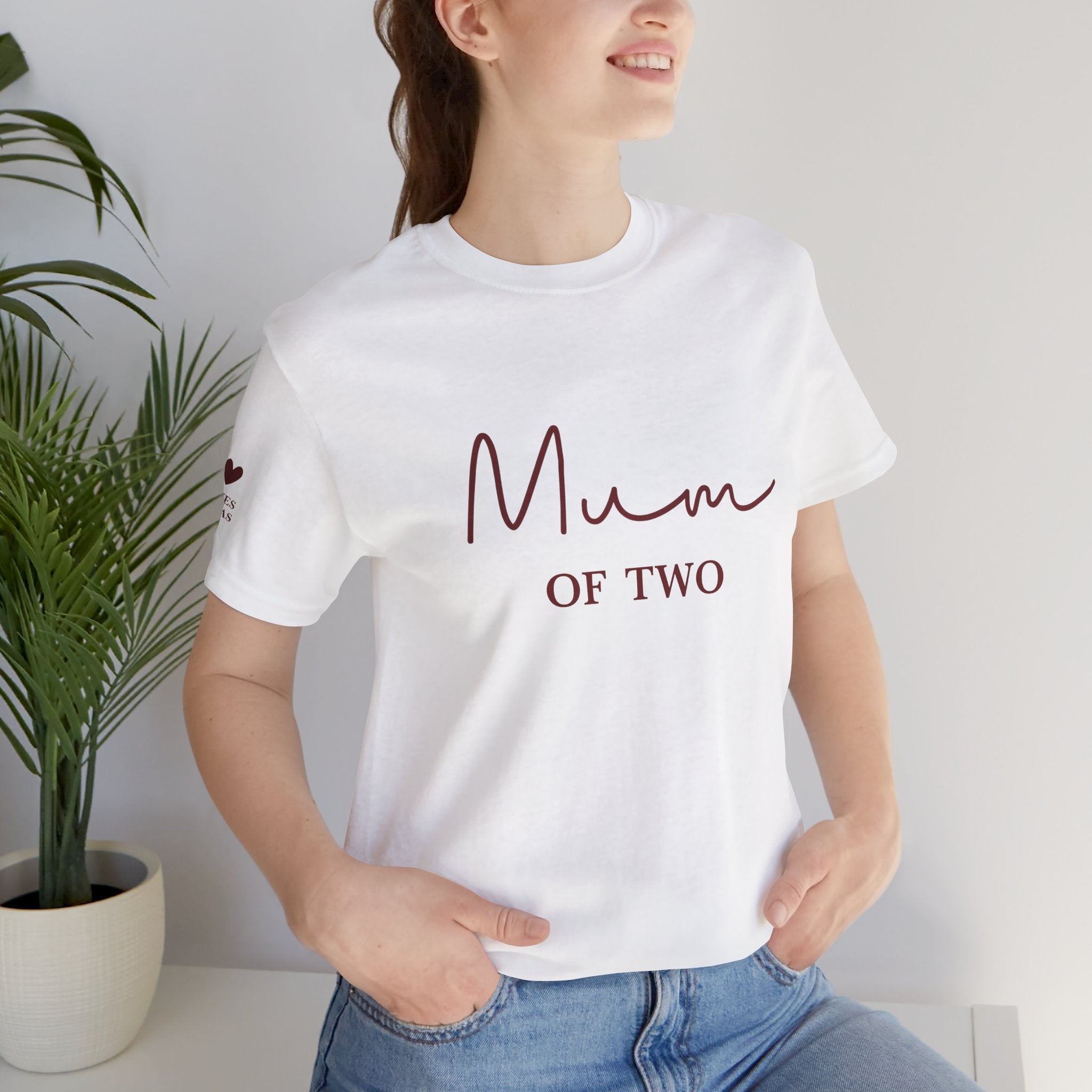 T-Shirt Mum of and personalized first names
