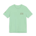 Tshirt Personalized “Mom Est” Embroidered Heart & Sleeve Tee