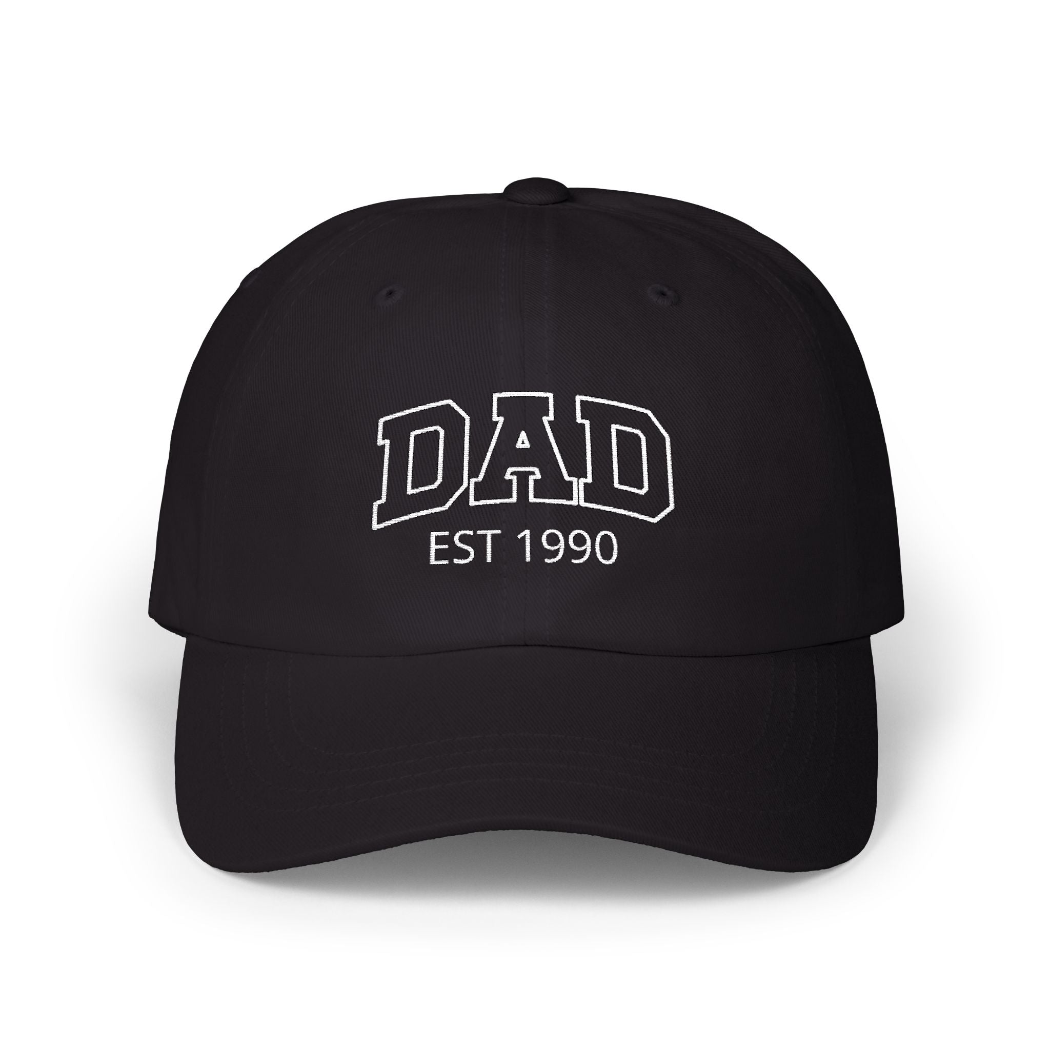 Cap Dad embroidered curved and children's names