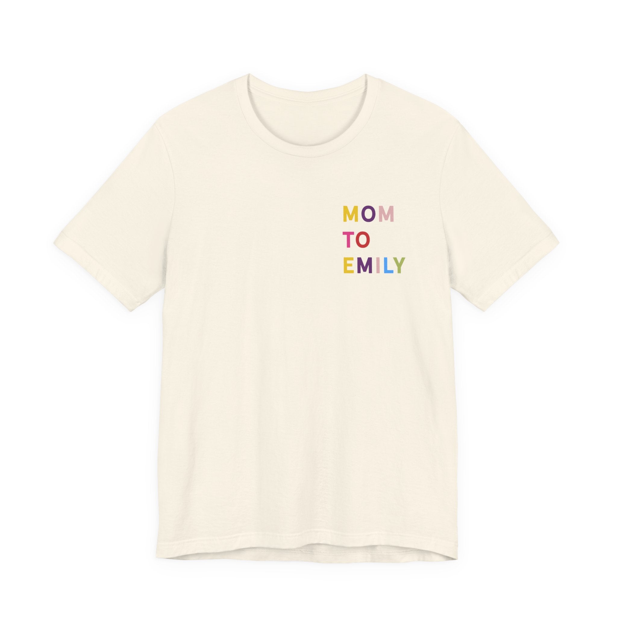 T-Shirt Multicolored name mummy