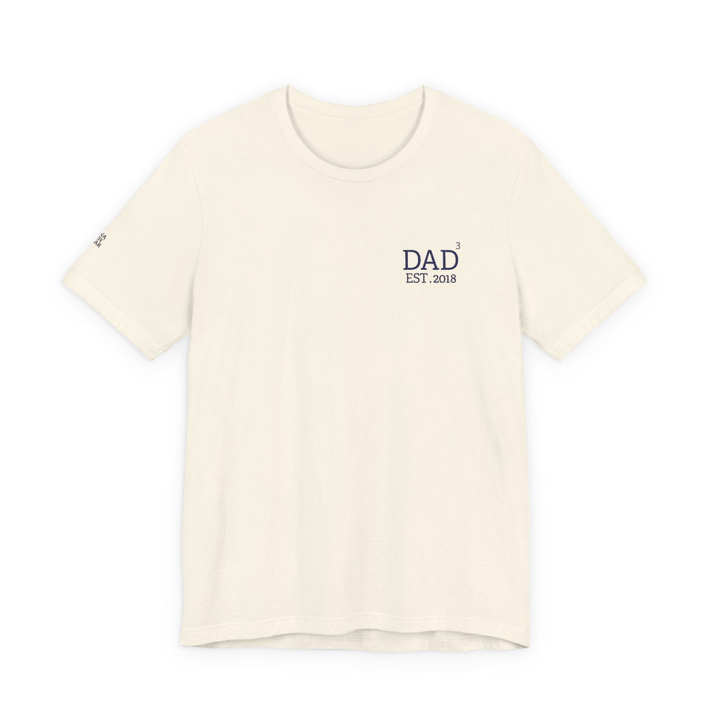 T-Shirt Exponent DAD and personalized first names on sleeve