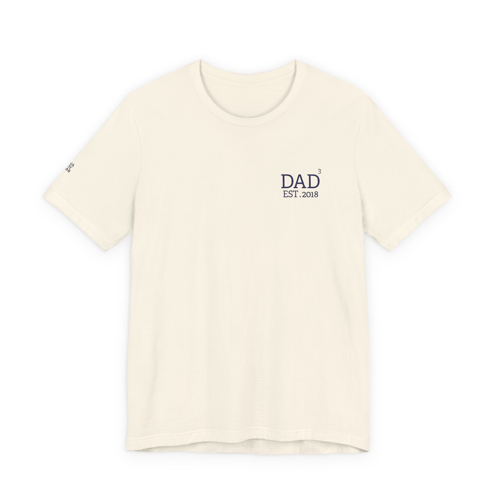 T-Shirt Exponent DAD and personalized first names on sleeve