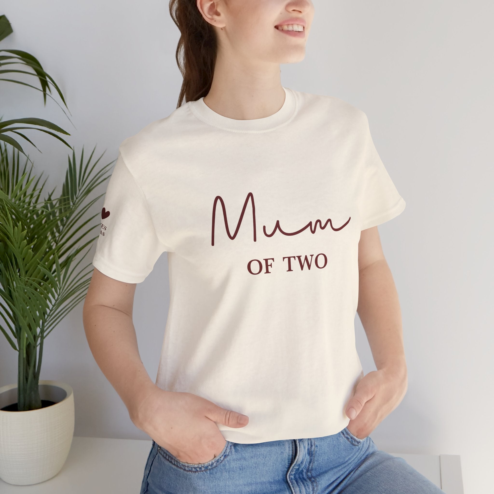 T-Shirt Mum of and personalized first names