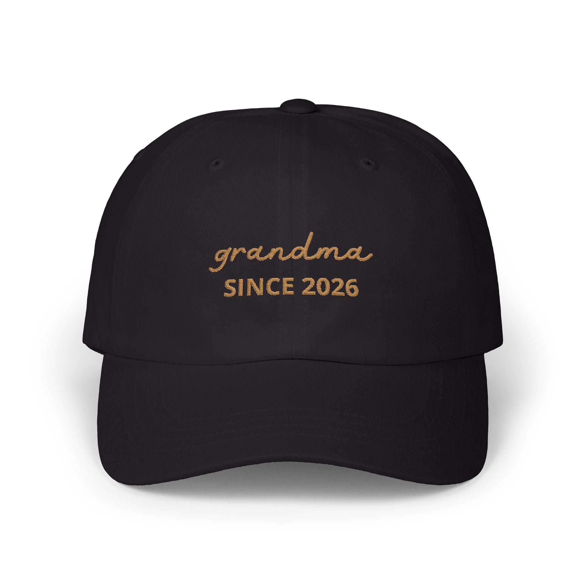 Cap Grandma Since Embroidered Date