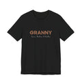 Leopard Granny T-Shirt with Personalized Names