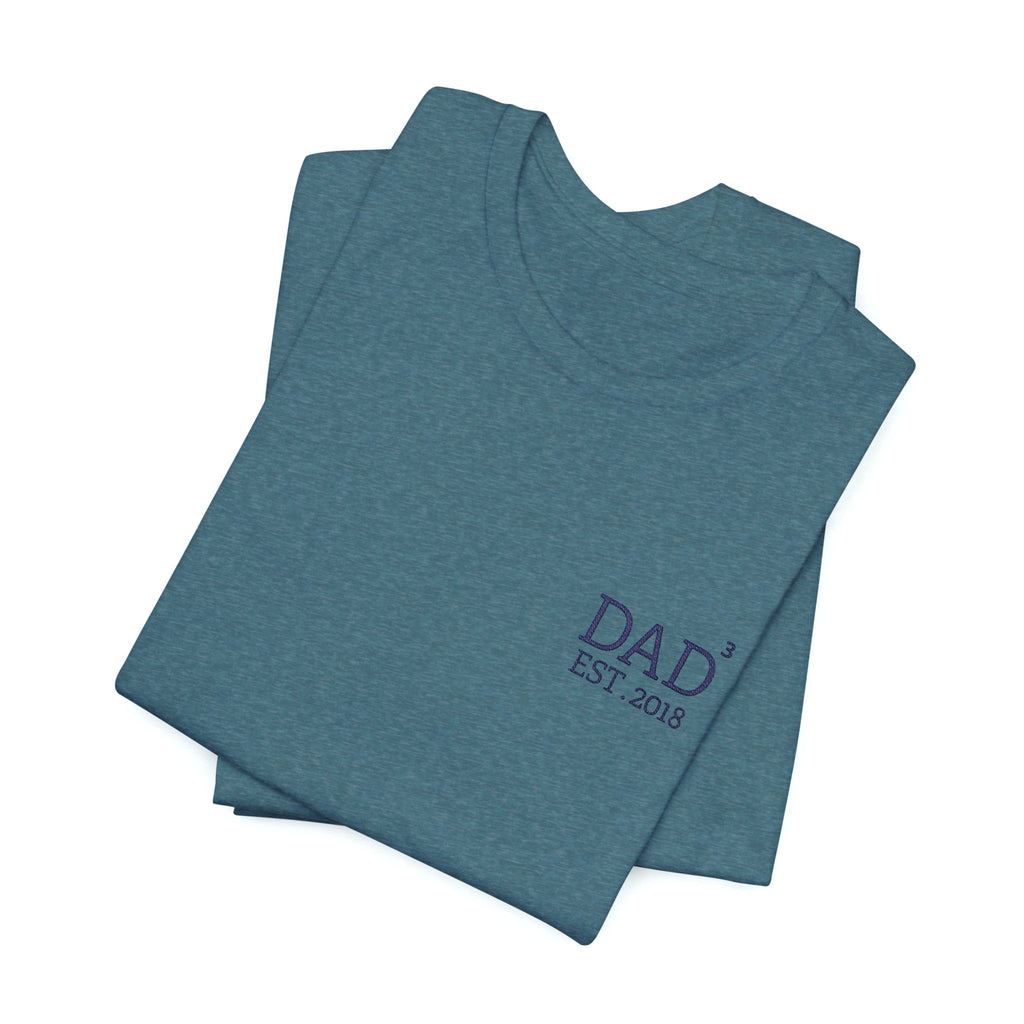 T-Shirt Exponent DAD and personalized first names on sleeve