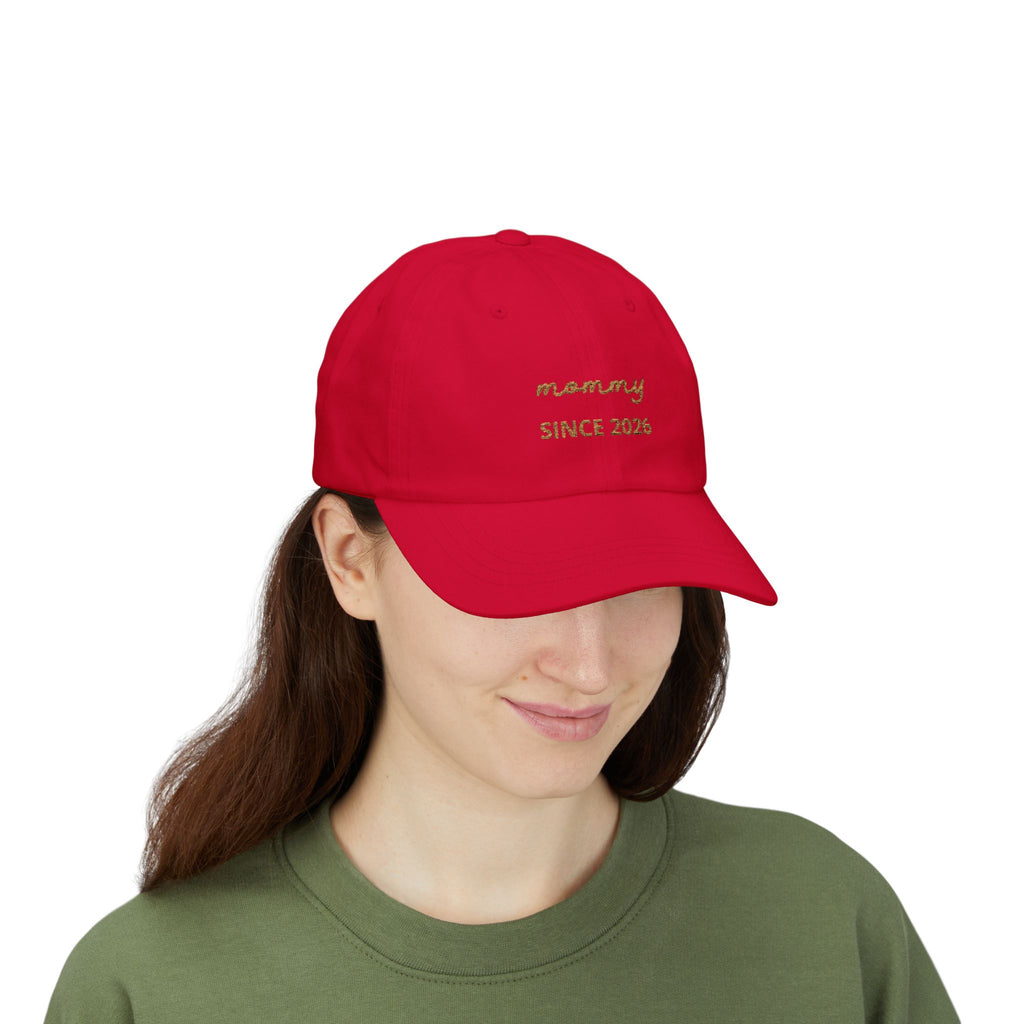 Cap Mommy since embroidered date
