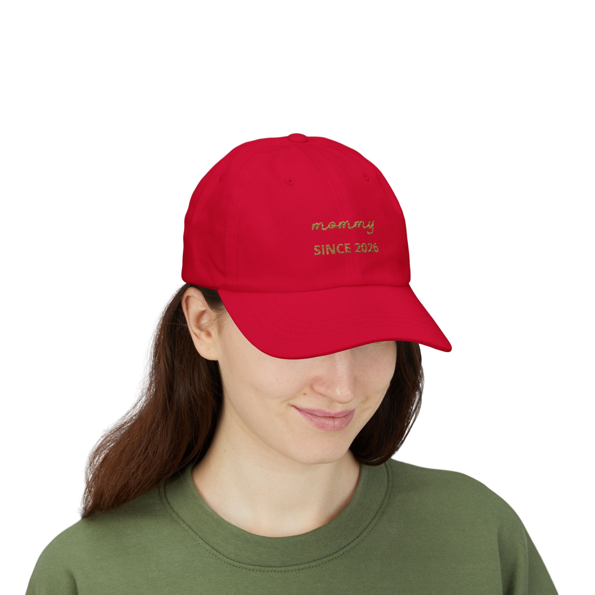 Cap Mommy since embroidered date