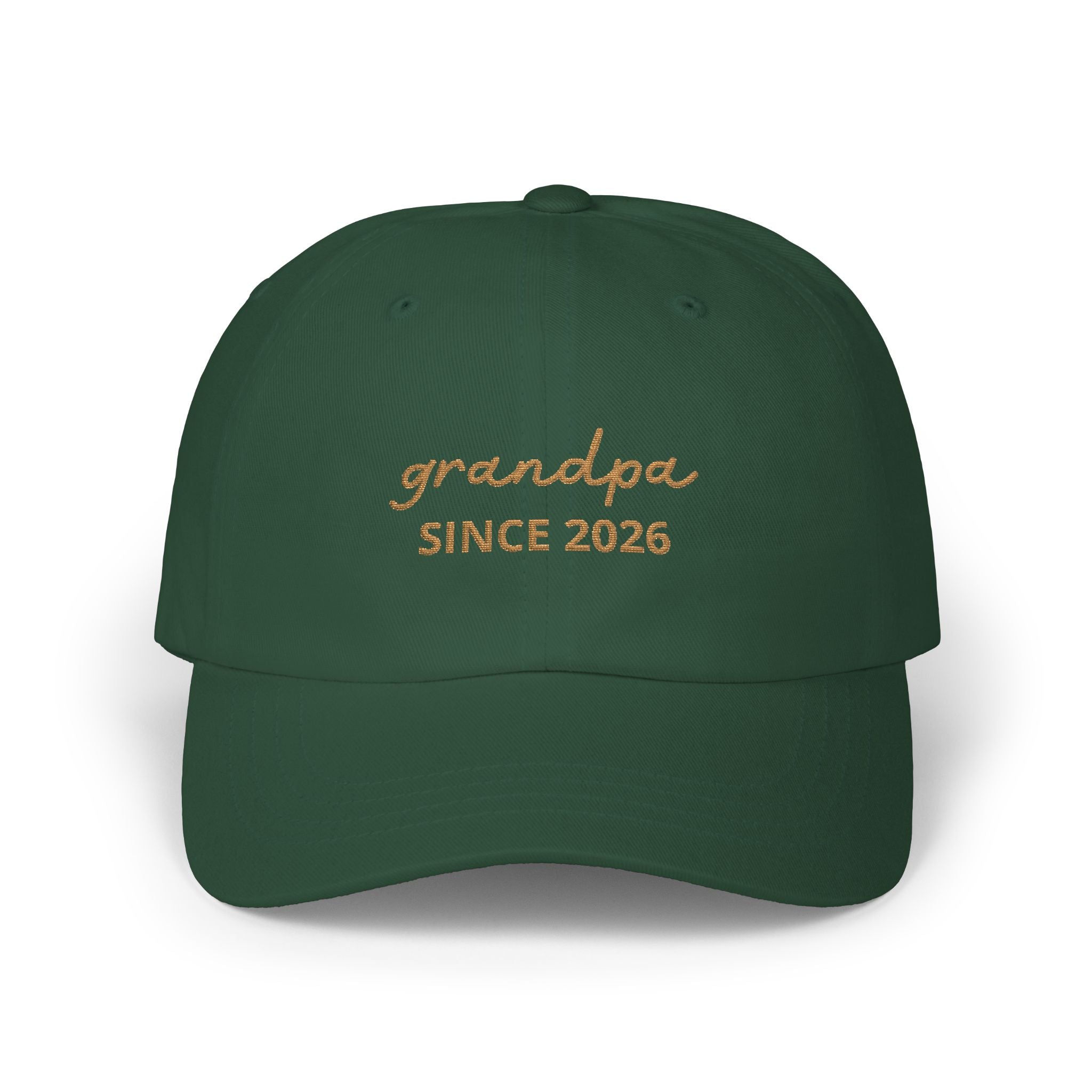Cap Grandpa Since Embroidered Date