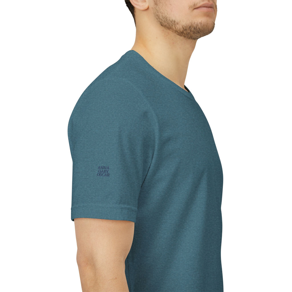 T-Shirt Exponent Grandpa embroidered and personalized first names on sleeve