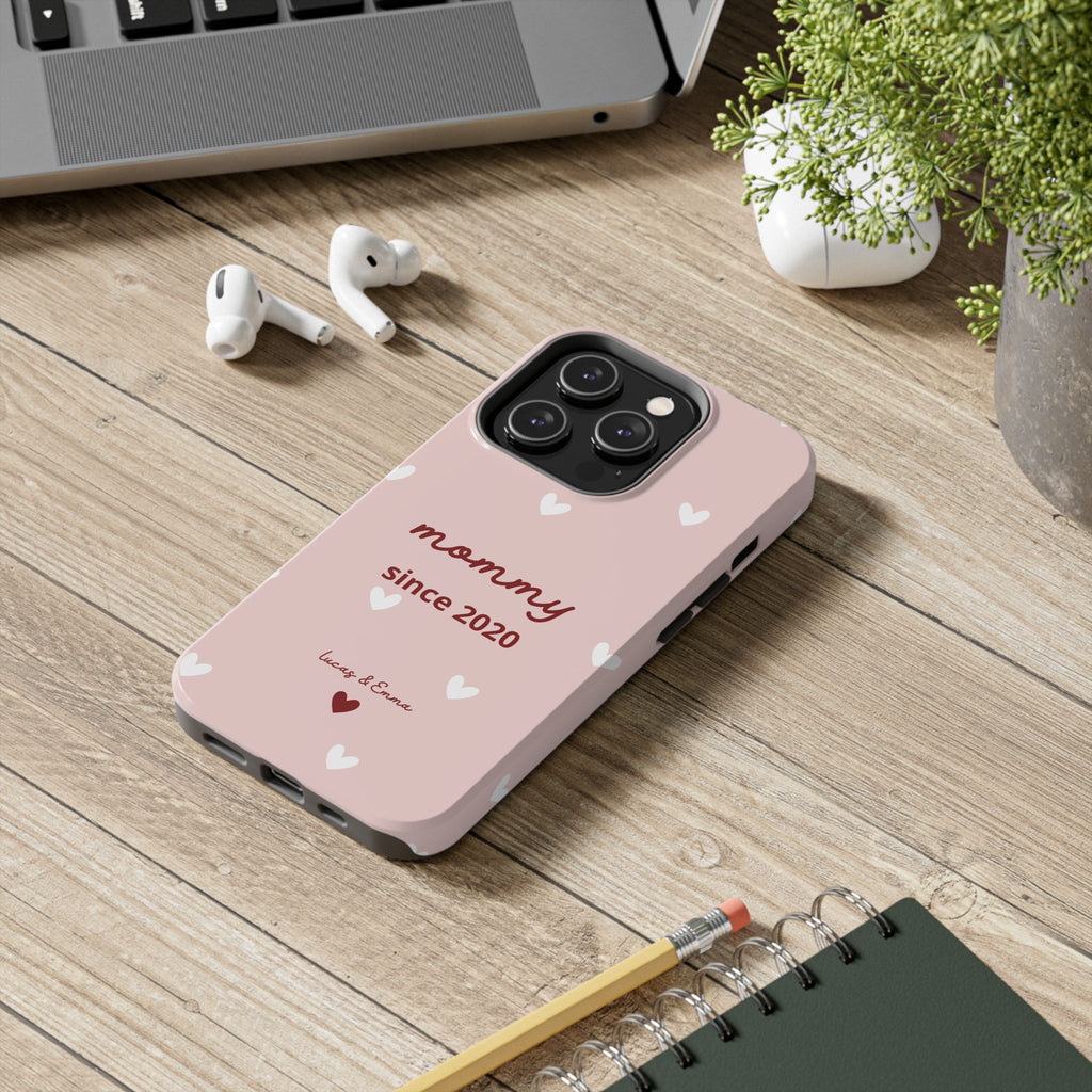Phone Case Mommy Since with Date & Children’s Names