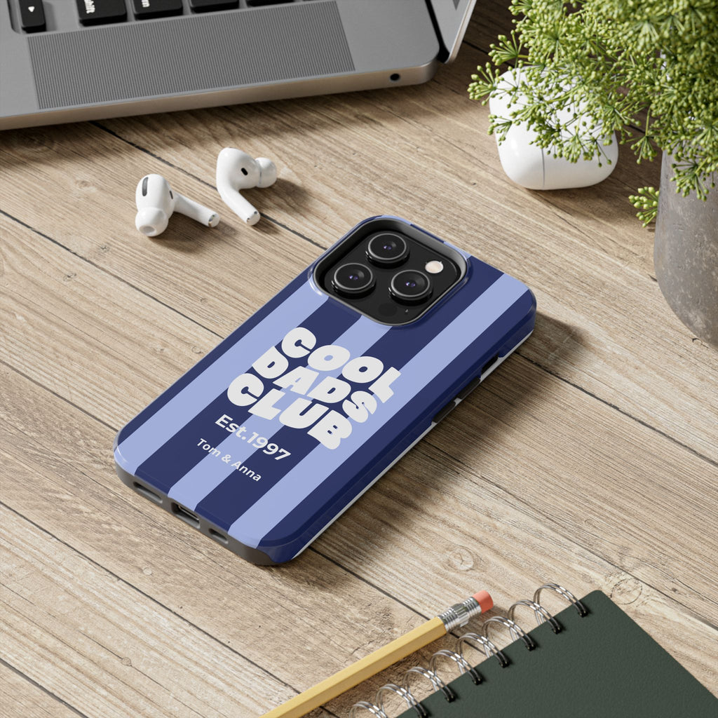 Phone Case Cool Dads Club & Names of children