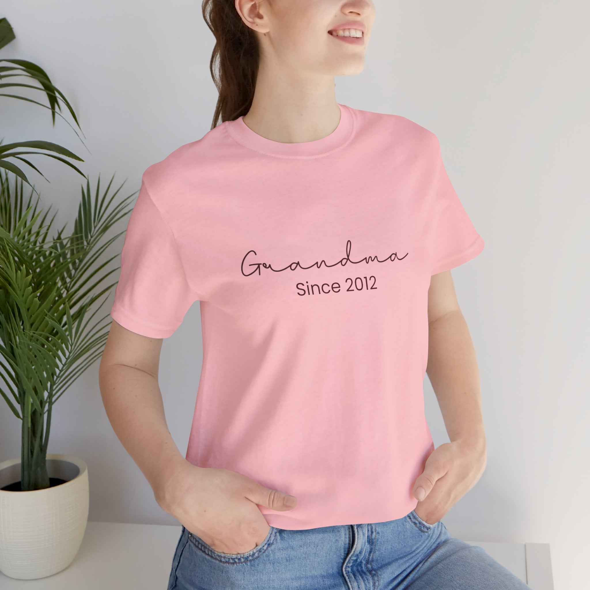 Grandma Since T-Shirt – Customized Year